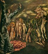 El Greco the vision of st. john Germany oil painting artist